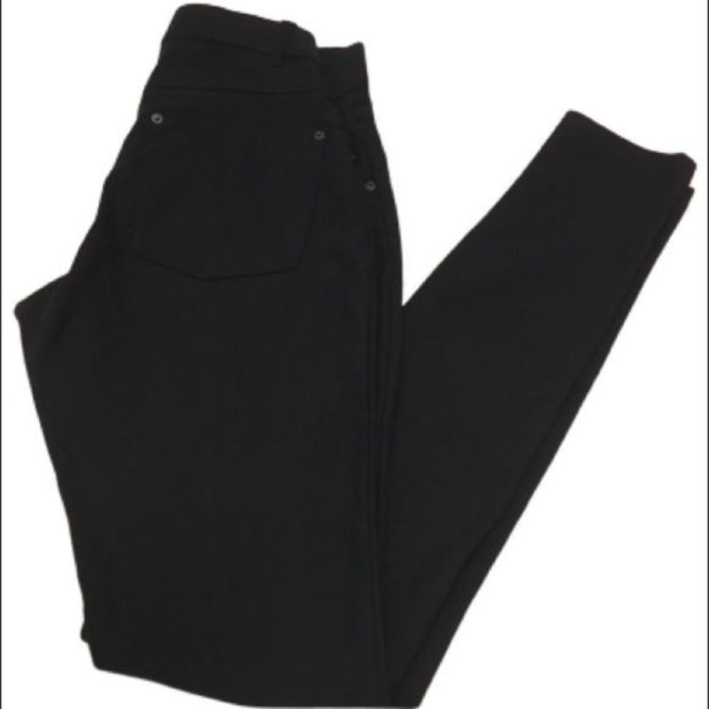 HUE BLACK JEGGINGS SIZE XS NWOT